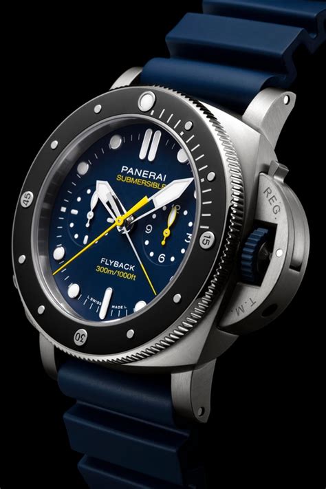 panerai submersible flyback chronograph